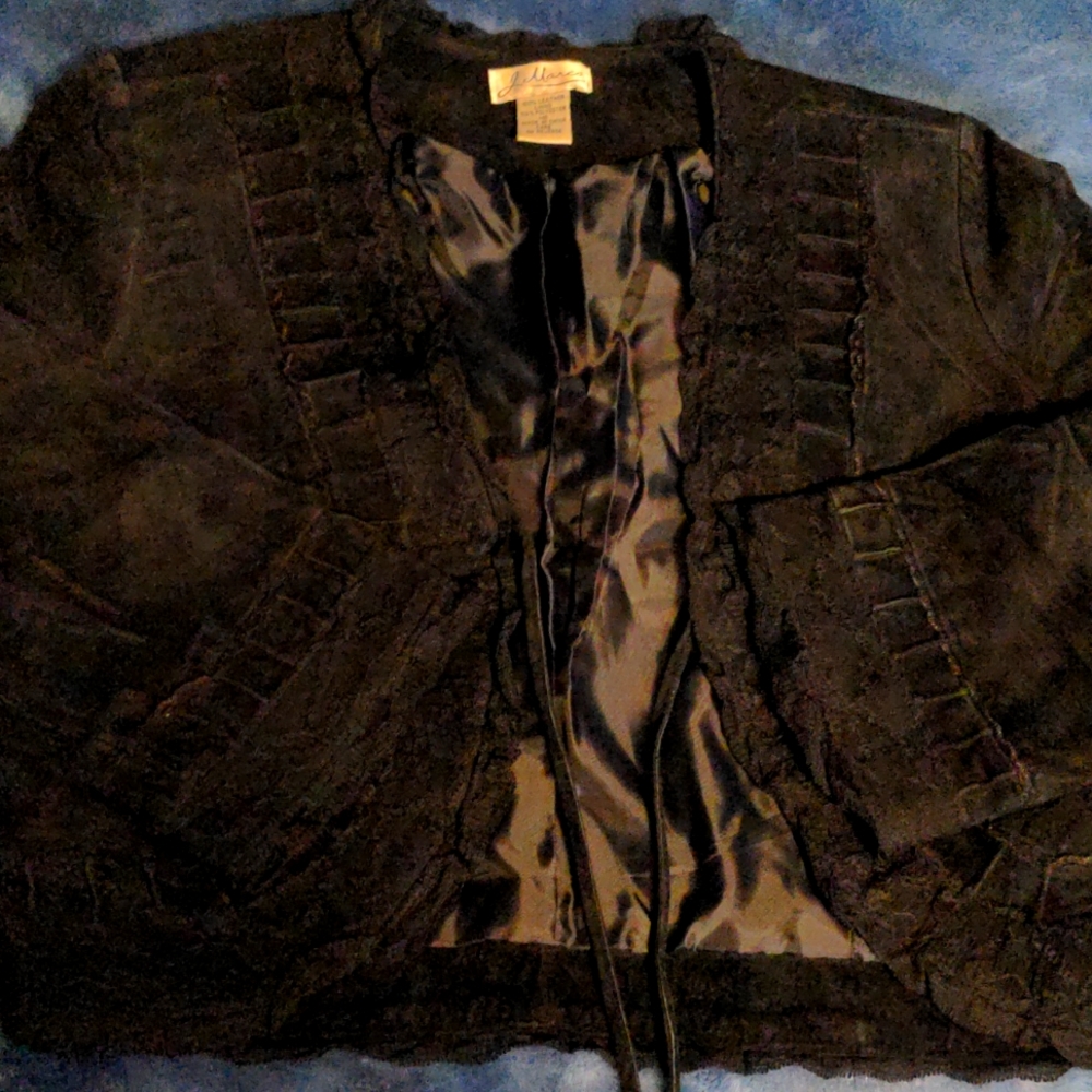 J. Marco Black Leather Jacket